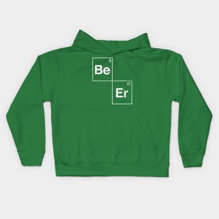 Beer - Funny Periodic Table of Elements Kids Hoodie